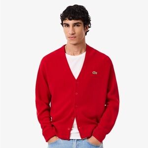 Lacoste Men's Relaxed Fit Cardigan